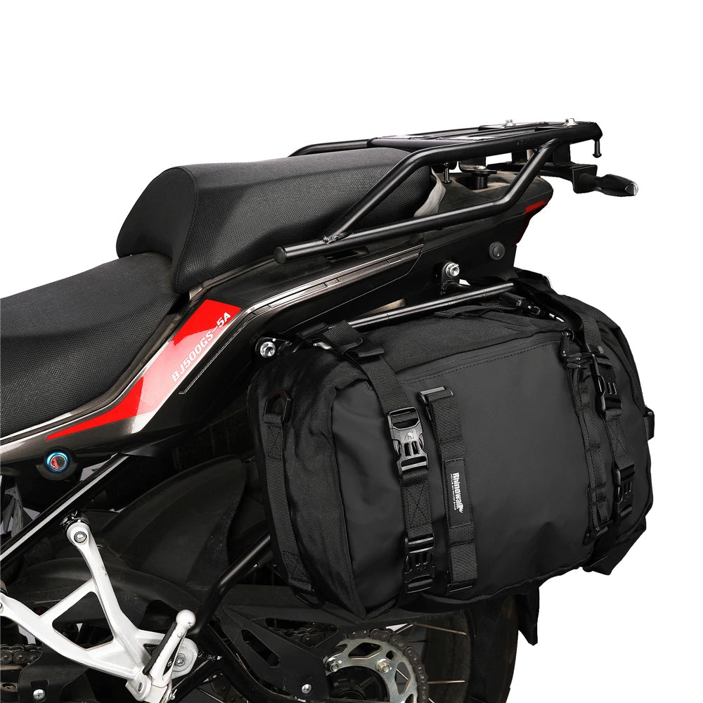 Rhinowalk 30L Waterproof Saddle Bag for motorcycle touring