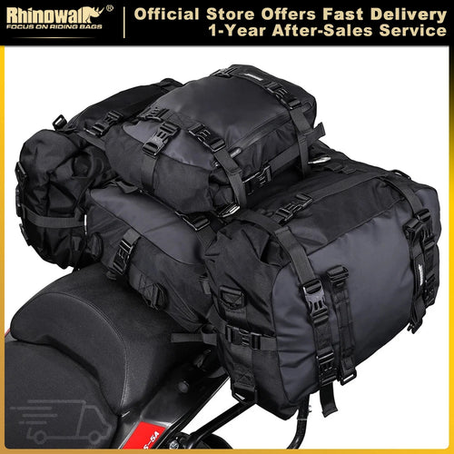 Rhinowalk 10L Waterproof Motorcycle Rear Seat Bag