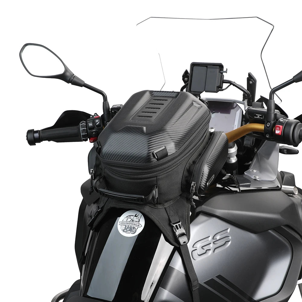 Close-up of EVA Hardshell material and strong rubber handle.